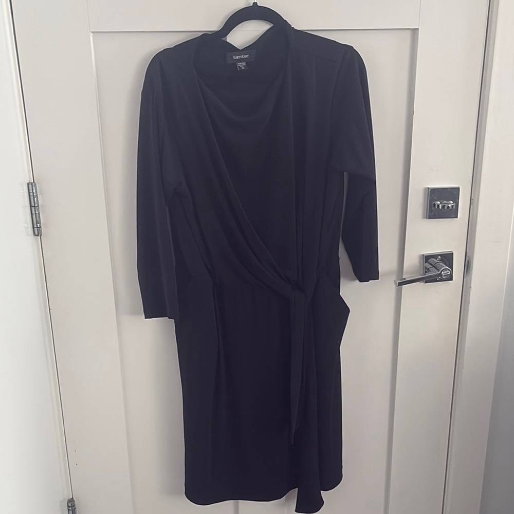 Lauren Ralph Lauren Black Long Sleeve Dress